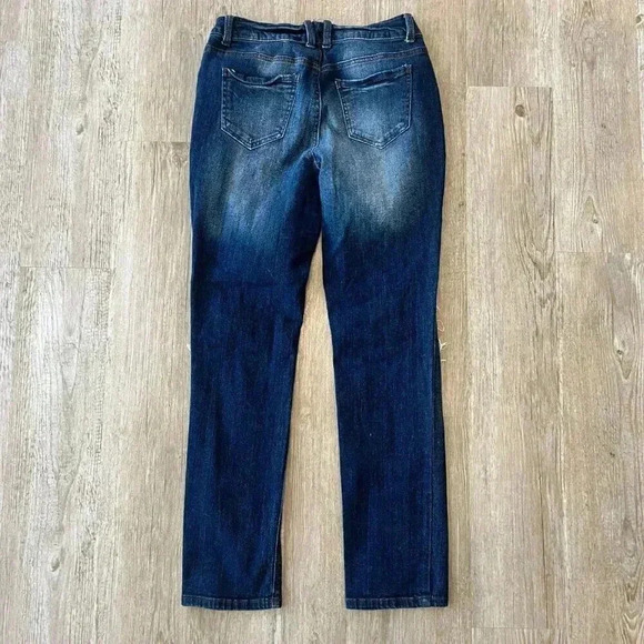 Womens Cato Premium Distressed Denim Jeans - 8 - Picture 5 of 8